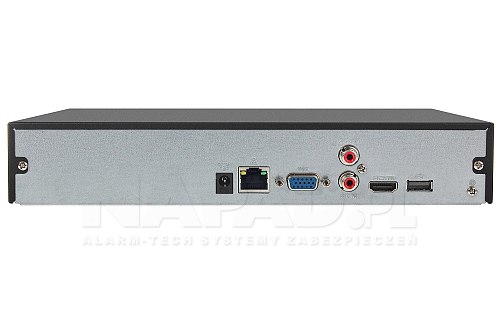 Rejestrator sieciowy 1xHDD 12MP  Dahua Lite DH-NVR4108HS-4KS3