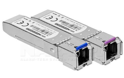 Komplet modułów światłowodowych SFP SF-SMS31WD020D-GP + SF-SMS55WD020D-GP