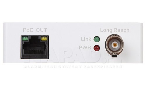LR1002-1ET-V3 - Nadajnik zestawu konwerterów do transmisji LAN + PoE po koncentryku