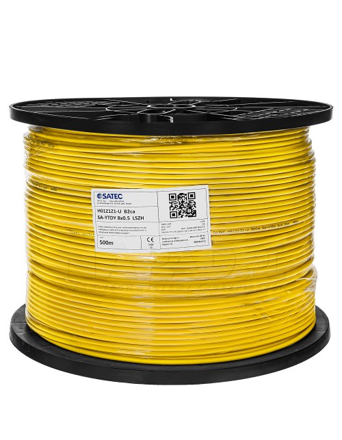 Kabel elektryczny Satec YTDY 8x 0,5 mm b2 ca
