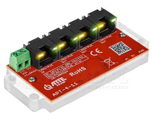 APT-4-11 - switch PoE (extender) 4-port