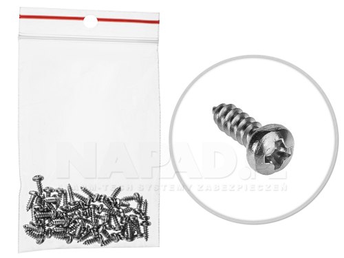 Wkręt M2.2x6.5 do adapterów światłowodowych (50szt.)