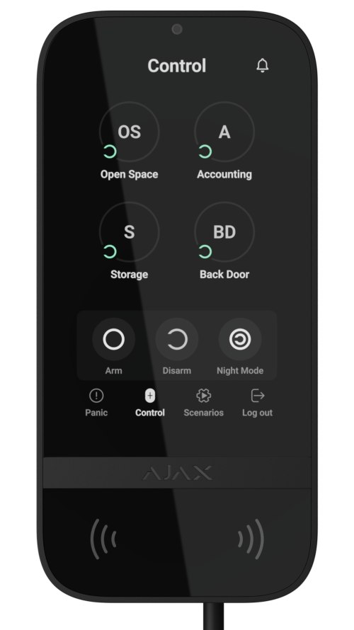 Superior KeyPad TouchScreen Fibra