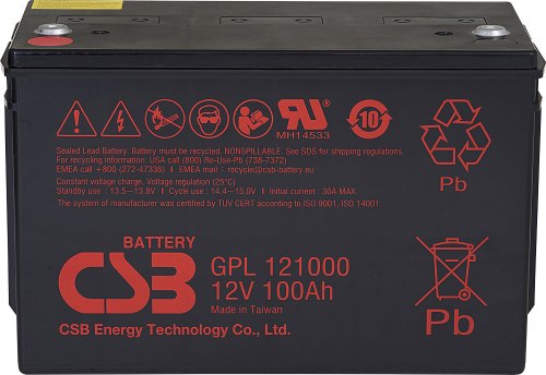 GPL121000 - akumulator 100Ah/12V