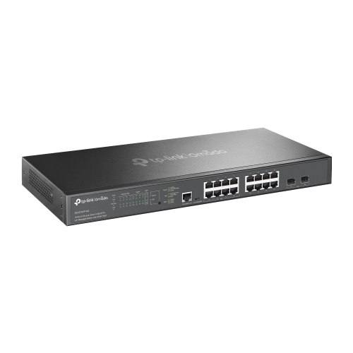 SG3218XP-M2 - switch zarządzalny 16 portów 2.5G (8 portów PoE+), 2 sloty SFP+