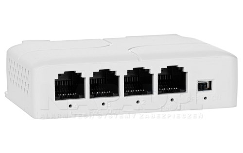 EXT-POE3DIN - extender PoE 4-port