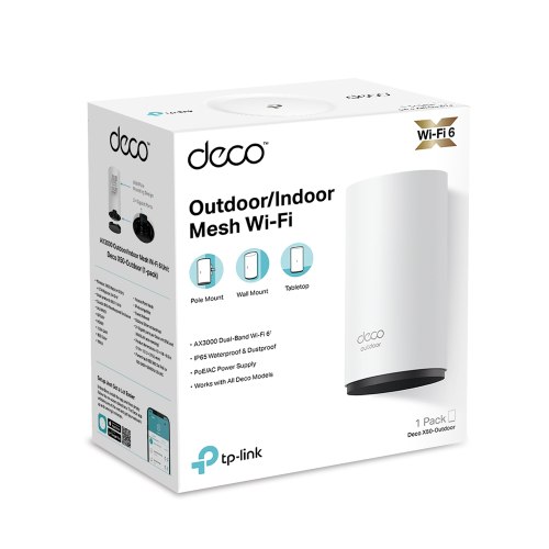 Deco X50 Outdoor - router bezprzewodowy Mesh pudełko