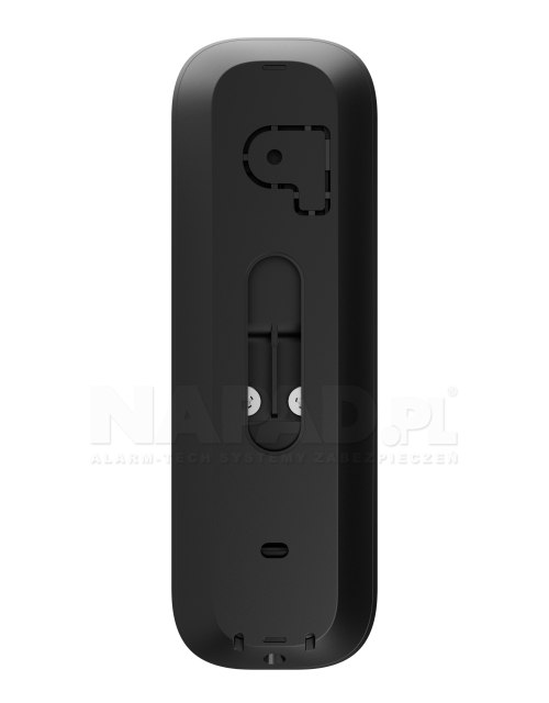 DoorBell Black - wideo dzwonek ze sztuczną inteligencją i sensorem PIR