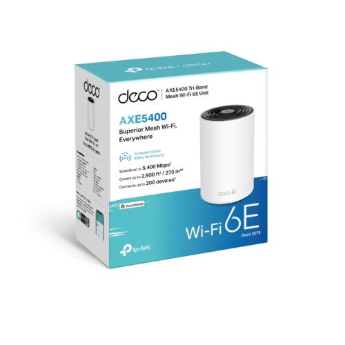 Deco XE75 - trzypasmowy bezprzewodowy router  Mesh