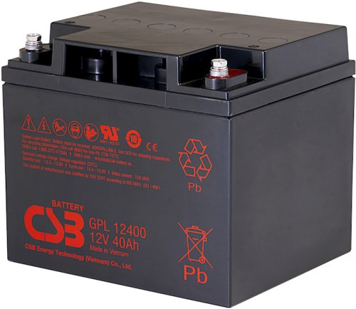 GPL 12400 - akumulator 40Ah/12V 