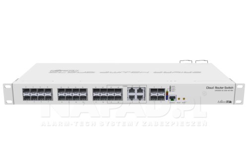 CRS328-4C-20S-4S+RM - switch 10-gigabitowy 20-slot SFP + 4 SFP+ + 4 combo RJ45/SFP