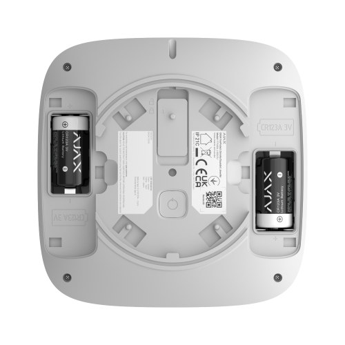 Czujnik dymu z sygnalizatorem dźwiękowym EN54 FireProtect (Smoke/Sounder) Jeweller White