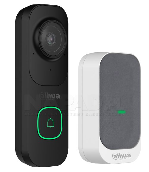VDKP01-BG - Echo (A1) + Chime (A1) - zestaw wideo dzwonka Dahua KIT czarny