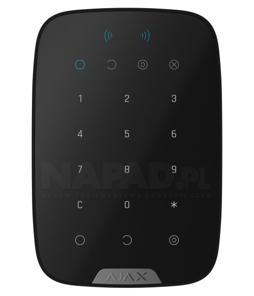 Superior KeyPad Plus G3 Jeweller - bezprzewodowa klawiatura Czarna