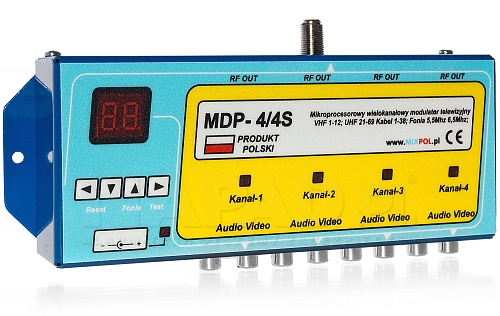 Modulator telewizyjny MDP-4S
