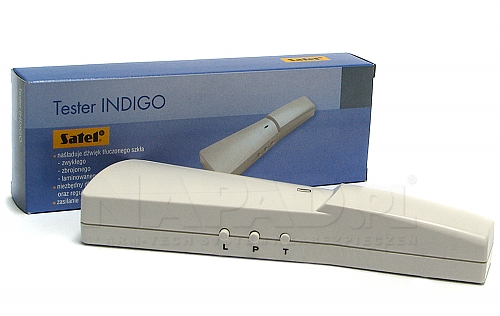 INDIGO - tester czujek zbicia szkła