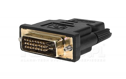 Gniazdo HDMI - wtyk DVI 