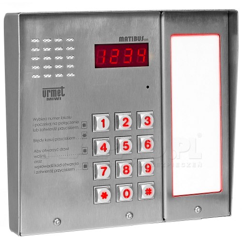 1052/101D - panel z wyświetlaczem LED Matibus SE
