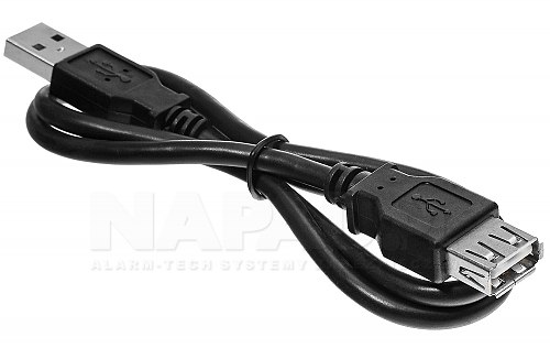 Przedłużacz USB AM-AF USB2.0 50cm