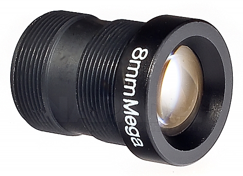 Obiektyw Megapikselowy MINI z filtrem 8 mm
