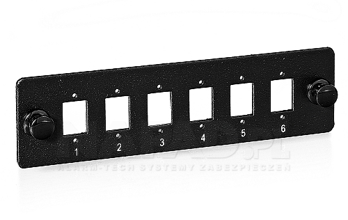 Panel 6-portowy do adapterów SC FPD22-6-A