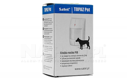TOPAZ PET - czujnik ruchu