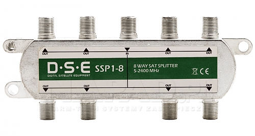 Rozgałęźnik SAT 1x8 DSE SSP1-8