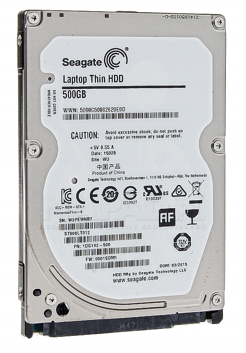 Dysk 500GB SATA II Seagate 2.5''