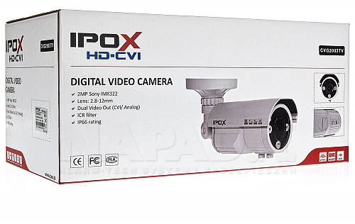Kamera analogowa HDCVI CVG 2003 TV IPOX