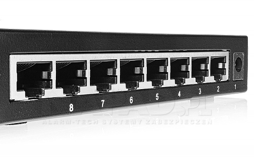 Switch gigabitowy, 8-portowy GES-8D 8level