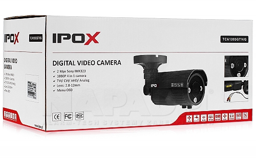 Kamera Analog HD 4 w 1 TCA1203GTV/W