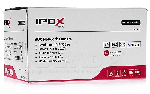 Kamera IP 4Mpx PX-BI4000AS-E