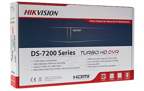 Jednodyskowy rejestrator Analog HD DS-7204HUHI-F1/N