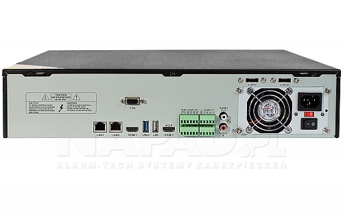Rejestrator NVR 16-kanałowy IPOX PX-NVR1658H 