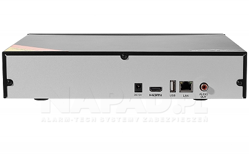 IPOX PX-NVR0451H z do obsługi 4 kamer IP 5Mpx