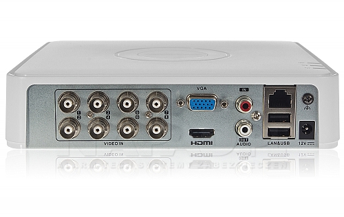 DS 7108HQHI F1/N - rejestrator z obsługą 8x kamer AHD/TVI/CVBS