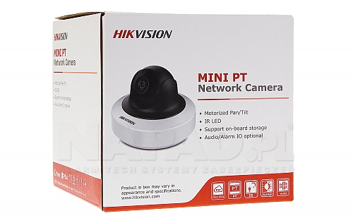 Stałoogniskowa kamera na głowicy obrotowej - Hikvision