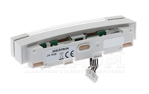 Panel modułowego sterowania JA-192E widok z tyłu.