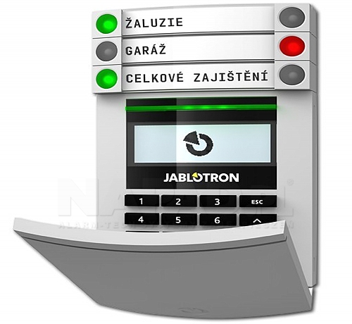 Bezprzewodowa klawiatura LCD JA-154E