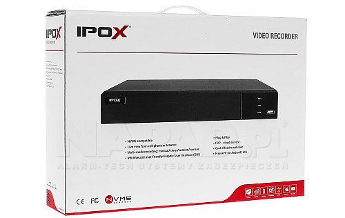 PX-NVR0451H-E - ekonomiczny wideorejestrator do kamer IP