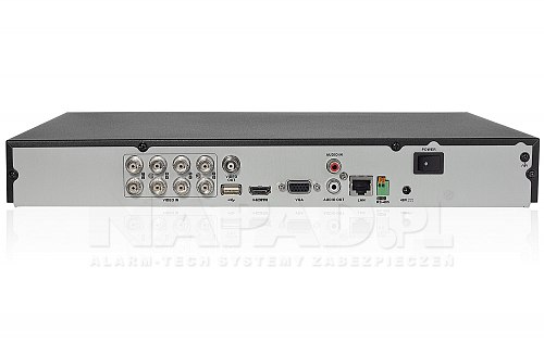 Rejestrator DS 7208HQHI K2/P Turbo HD 4.0 ośmio-wejściowy