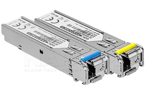 Komplet modułów światłowodowych SFP SF-SM31WD020D-GP + SF-SM55WD020D-GP