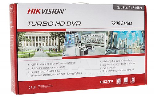 Rejestrator Hikvision - TVI / AHD / CVI / IP / ANALOG