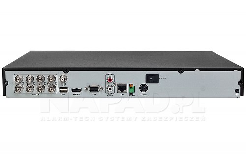 DS 7208HQHI K2 - rejestrator 8x TVI / CVI / AHD / ANALOG + 2x IP