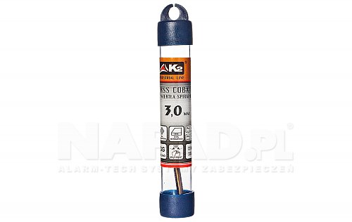 Wiertło kobaltowe do metalu 3mm