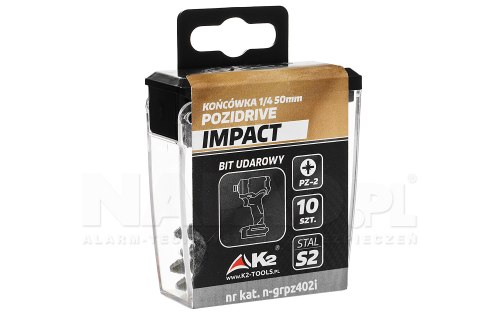 Bit 50mm PZ-2 Impact Box 10 szt.