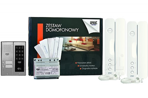 Zestaw domofonowy do domu dwurodzinnego