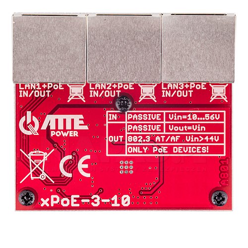 Switch 3-portowy PoE xPoE-3-10