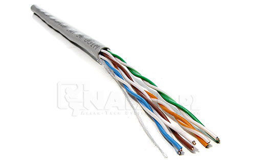 Kabel UTP 4x2x0.5 kat.5E nieekranowany, wewnętrzny