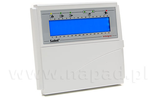INT-KLCDR-BL Manipulator LCD Satel